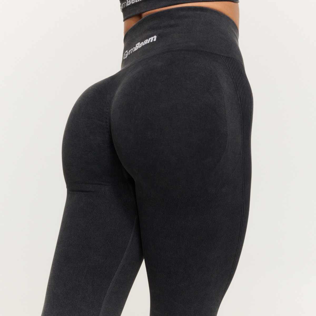 Legging pour femmes FLO, couleur graphite - GymBeam.