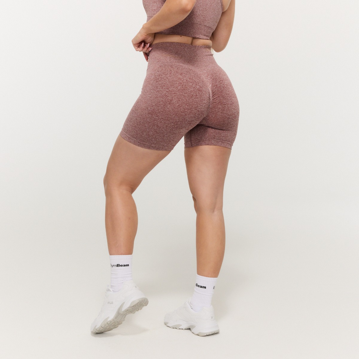 Shorts pour femmes FLO, couleur mauve - GymBeam.