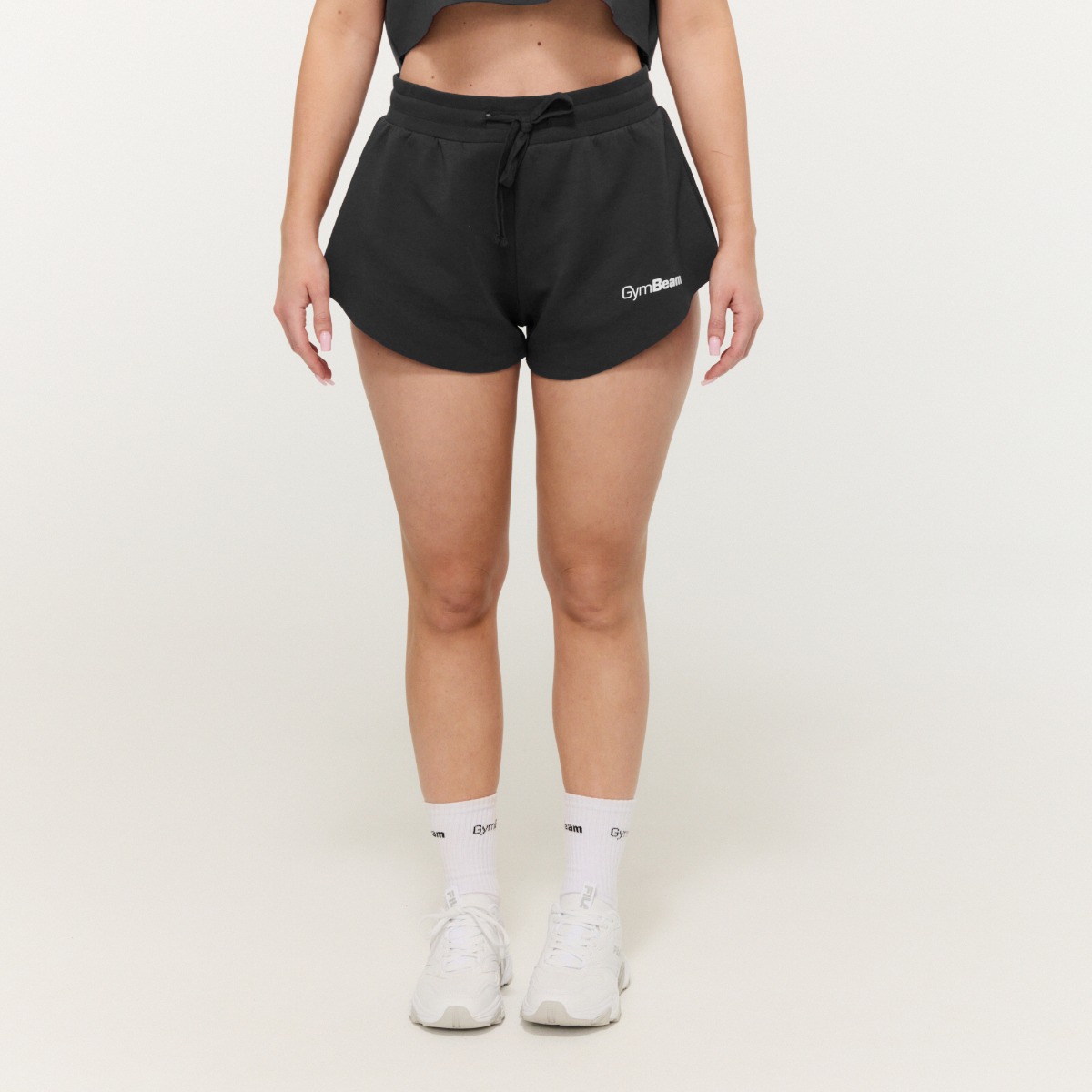 Shorts de course pour femmes, couleur noire - GymBeam.