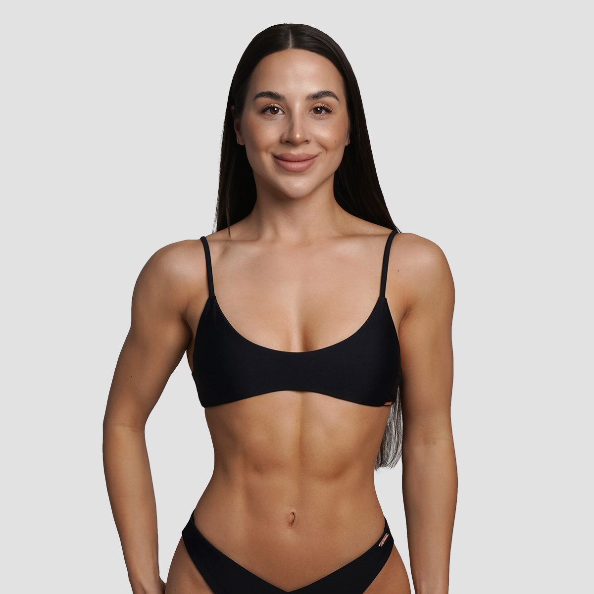 HAWAII Top de maillot de bain bikini, couleur noire - GymBeam.