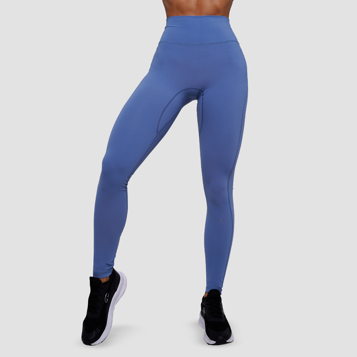 Legging de sport pour femmes, couleur bleu acier – GymBeam.