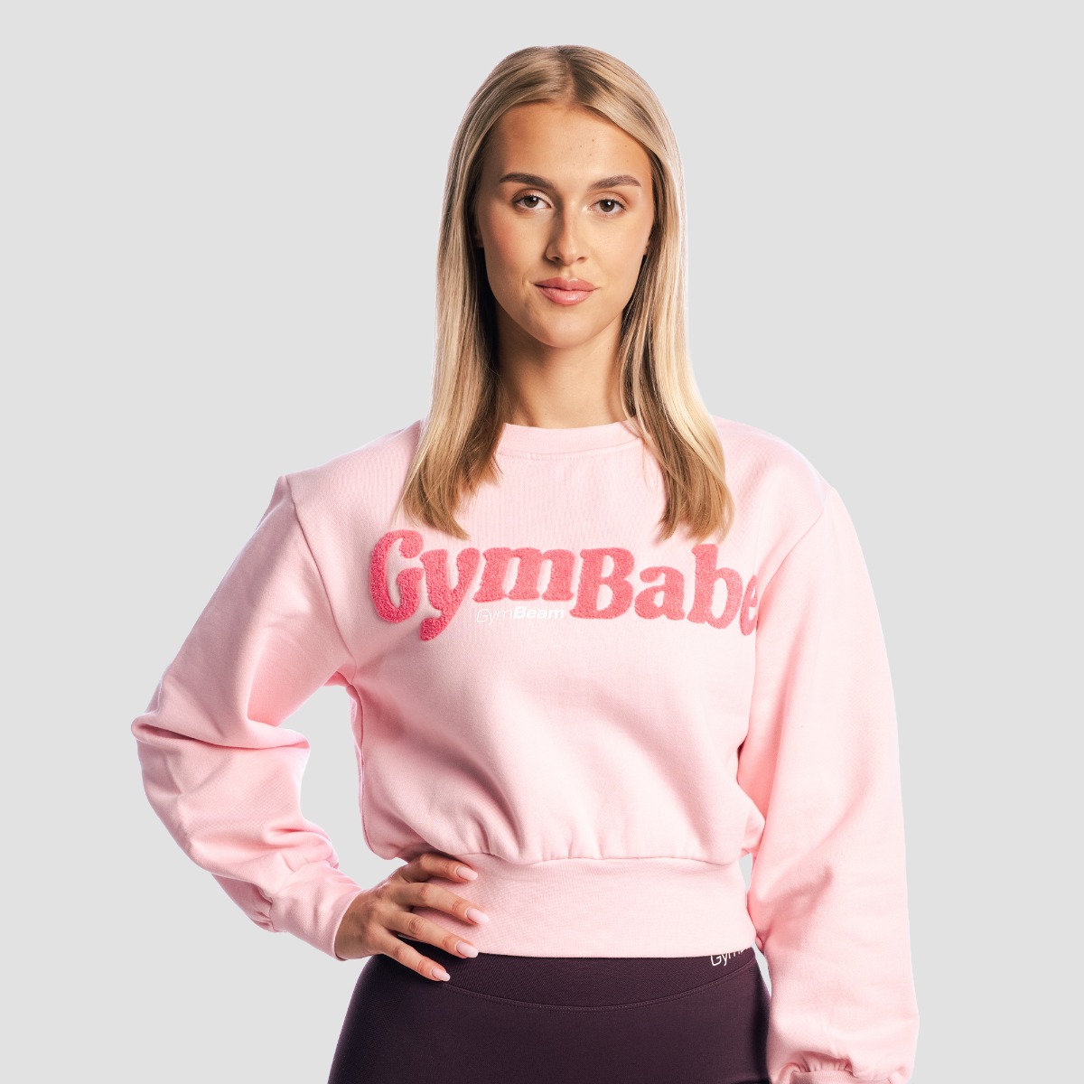 Women's GymBabe Jumper Cherrybloom - GymBeam
