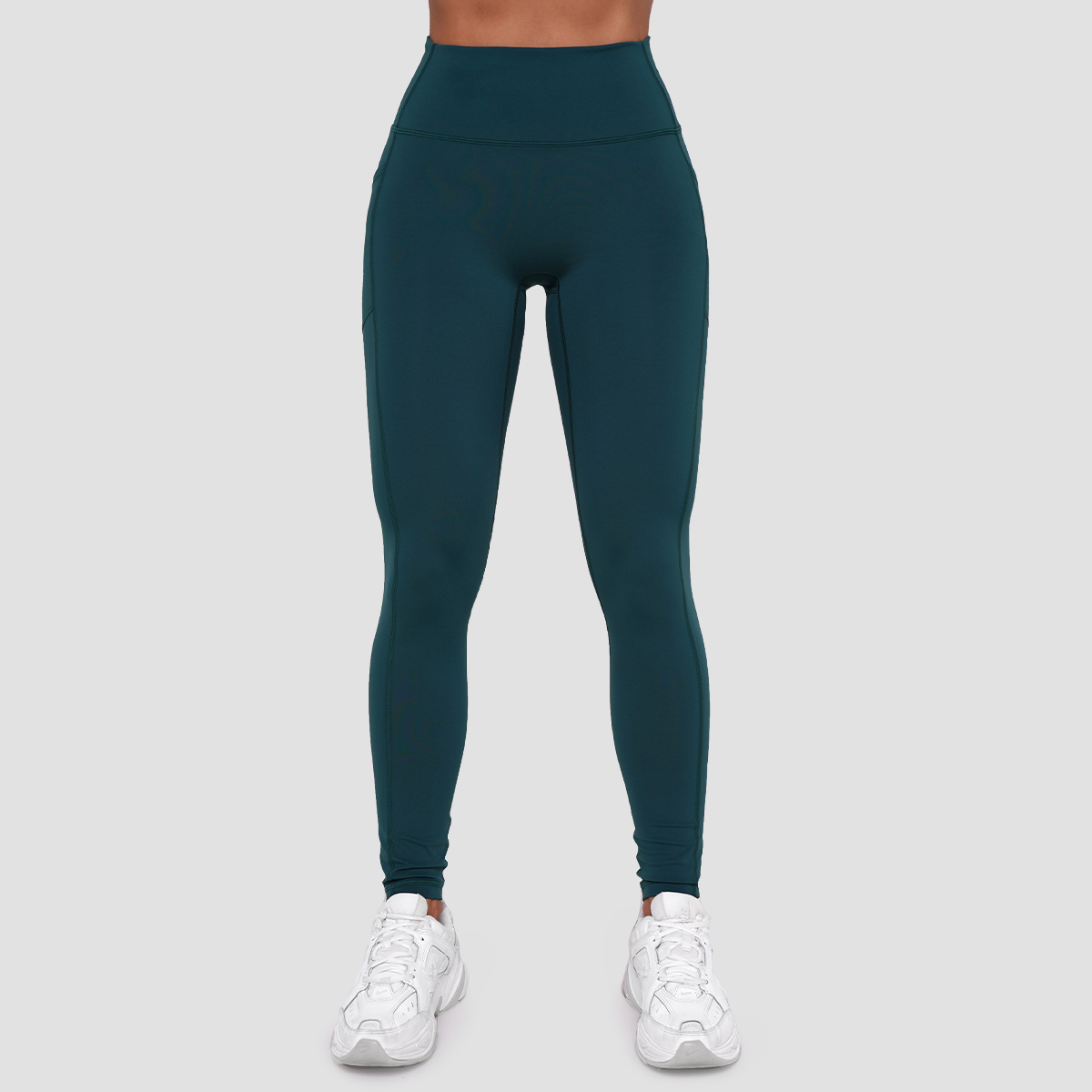 Leggings pour femmes Ignite, couleur vert foncé - GymBeam.