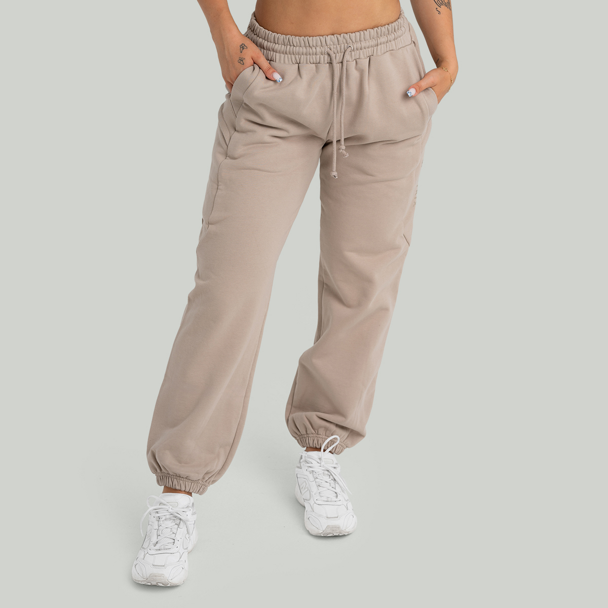 Jogging femme, couleur taupe - STRIX.