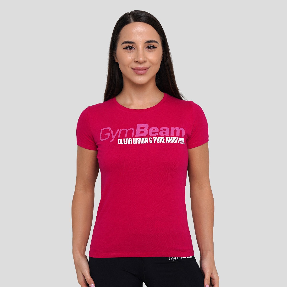 T-shirt femme Pure Ambition, couleur Sorbet - GymBeam.