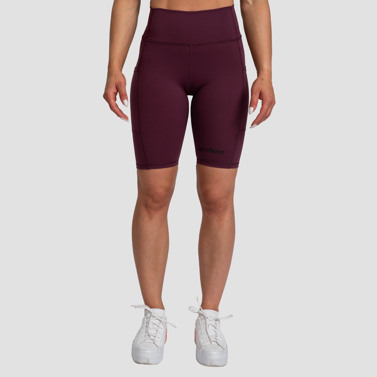 Shorts de vélo pour femmes, couleur aubergine - GymBeam.