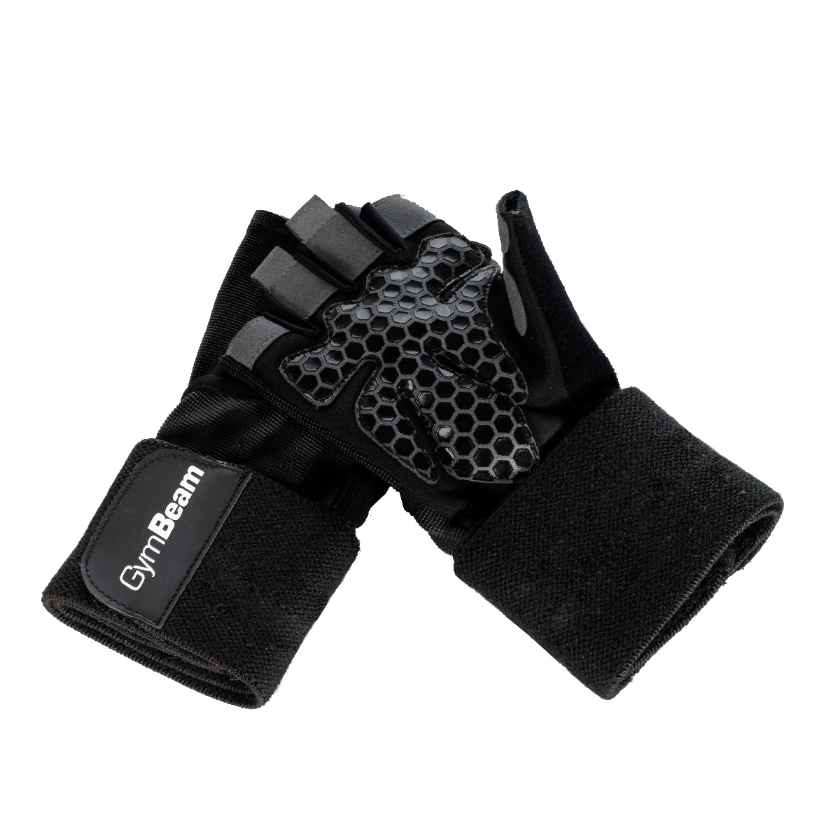 Gants de sport pour femmes, modèle Guard, couleur noire - GymBeam.