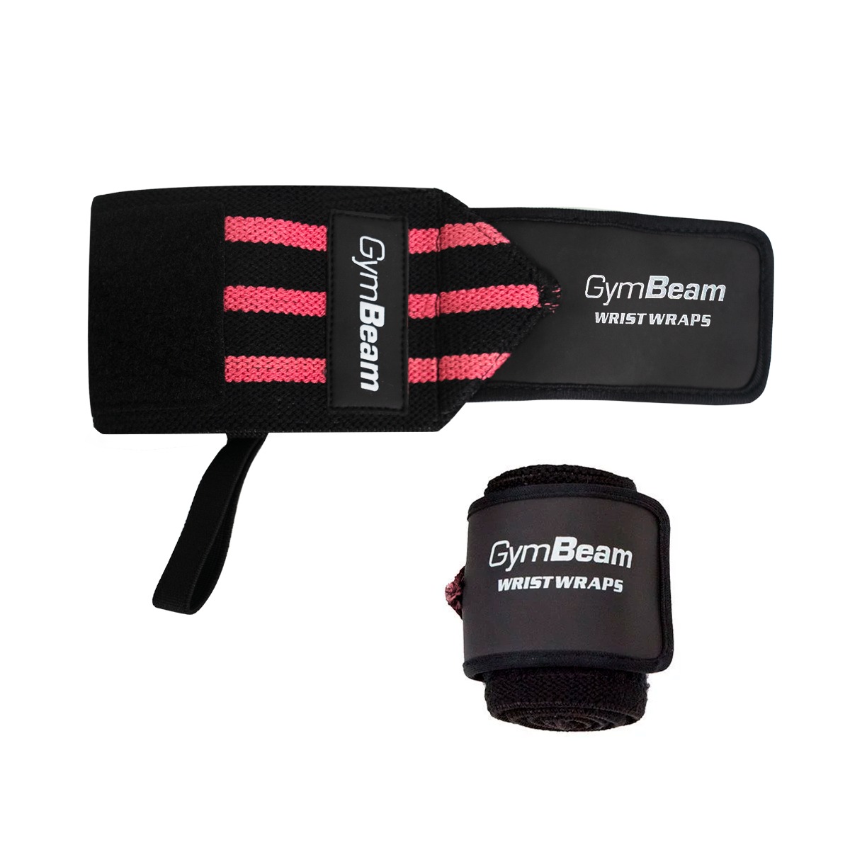 Pink Wrist Wraps - GymBeam