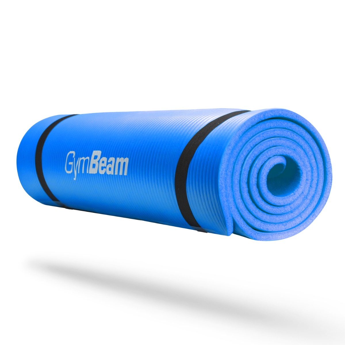 Tapis de yoga, matelas d'exercice, couleur bleu - GymBeam.