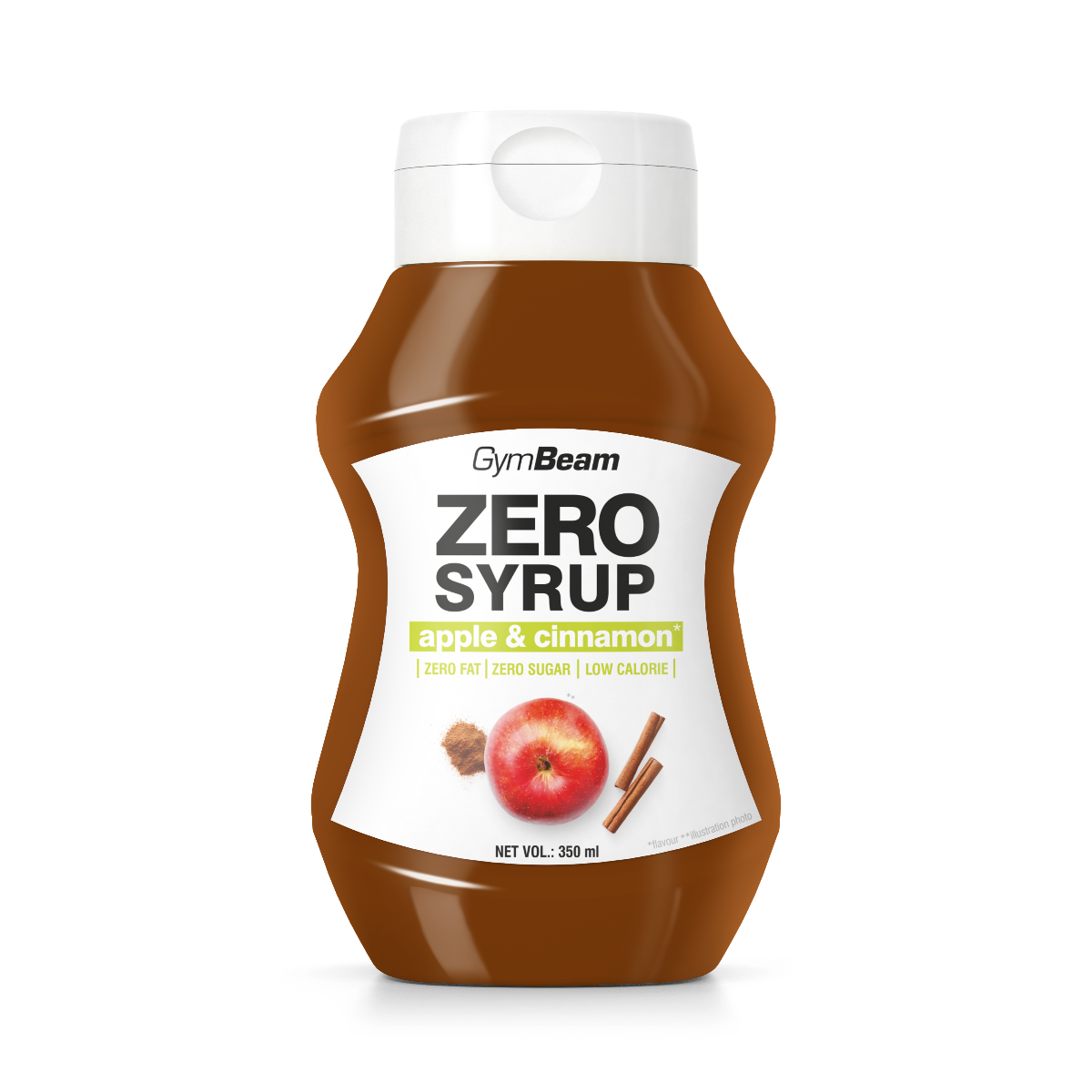 ZERO SYRUP Apple & Cinnamon - GymBeam