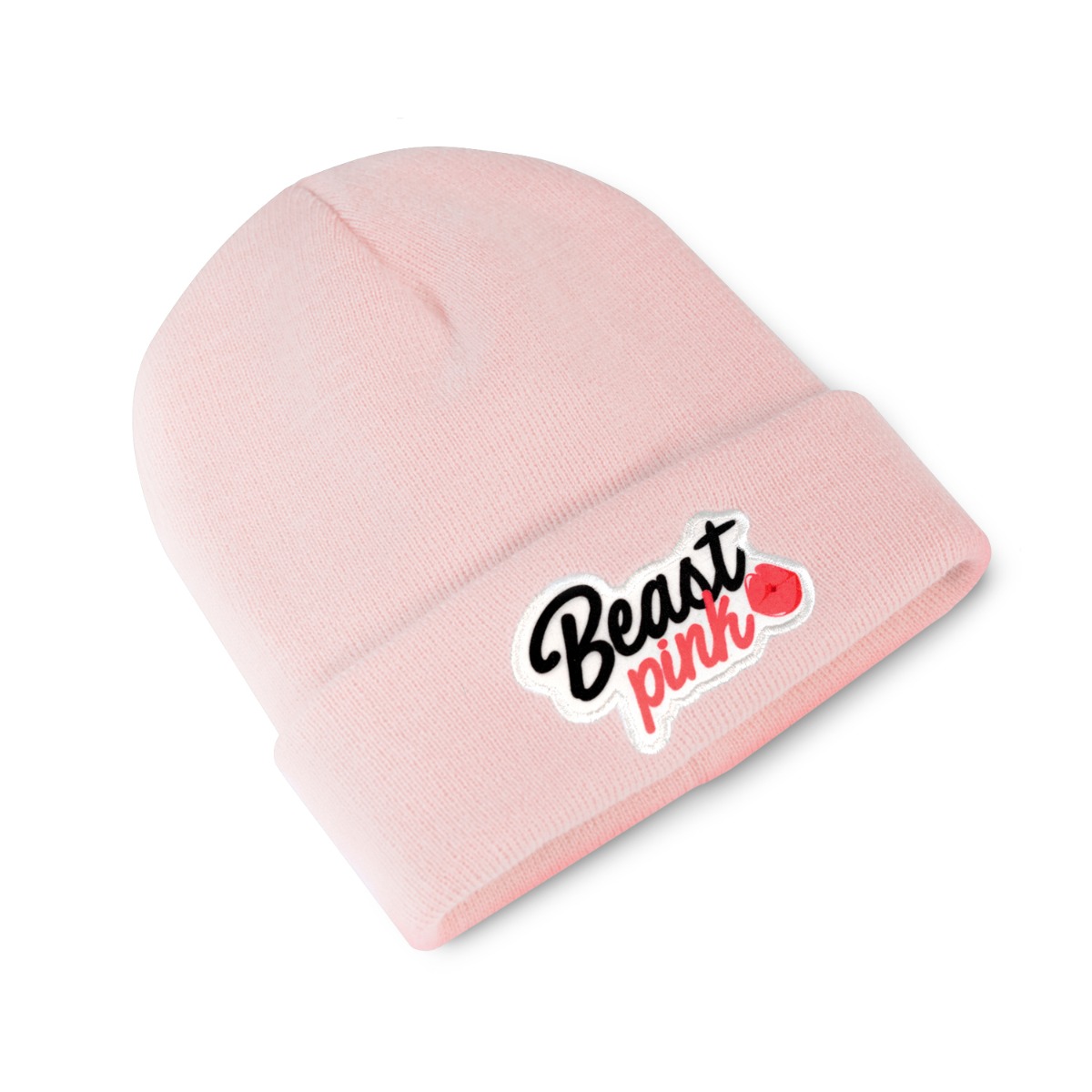 Bonnet d'hiver, couleur rose bébé - BeastPink.