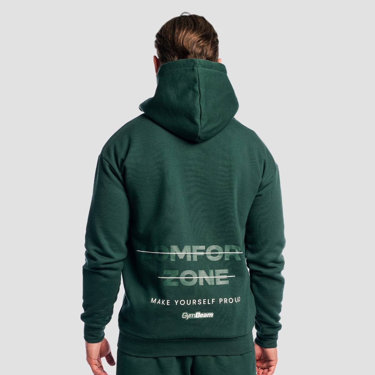 Zone Zip Up Hoodie Forest - GymBeam
