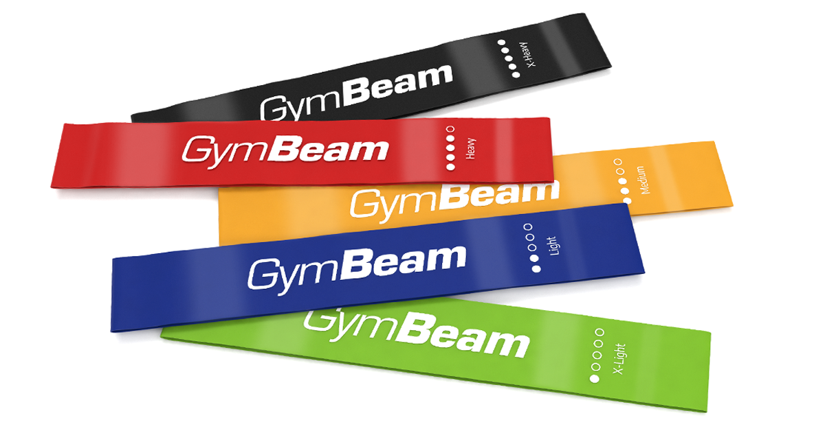 Set de 5 bandes de résistance - GymBeam