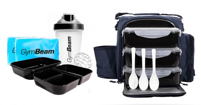 Food Bag FIT Prep Bleu Marine - GymBeam