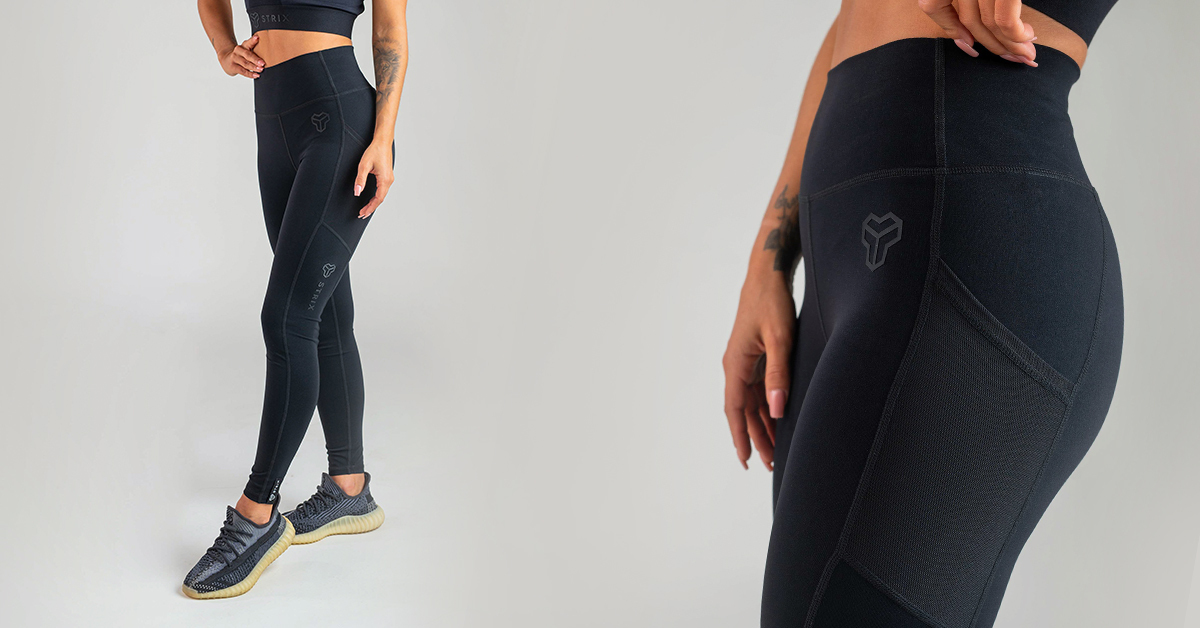 Leggings essentiels pour femmes - Noir - STRIX