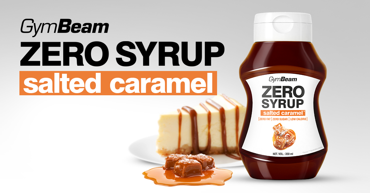 GymBeam ZERO SIRUP salted caramel 350 ml