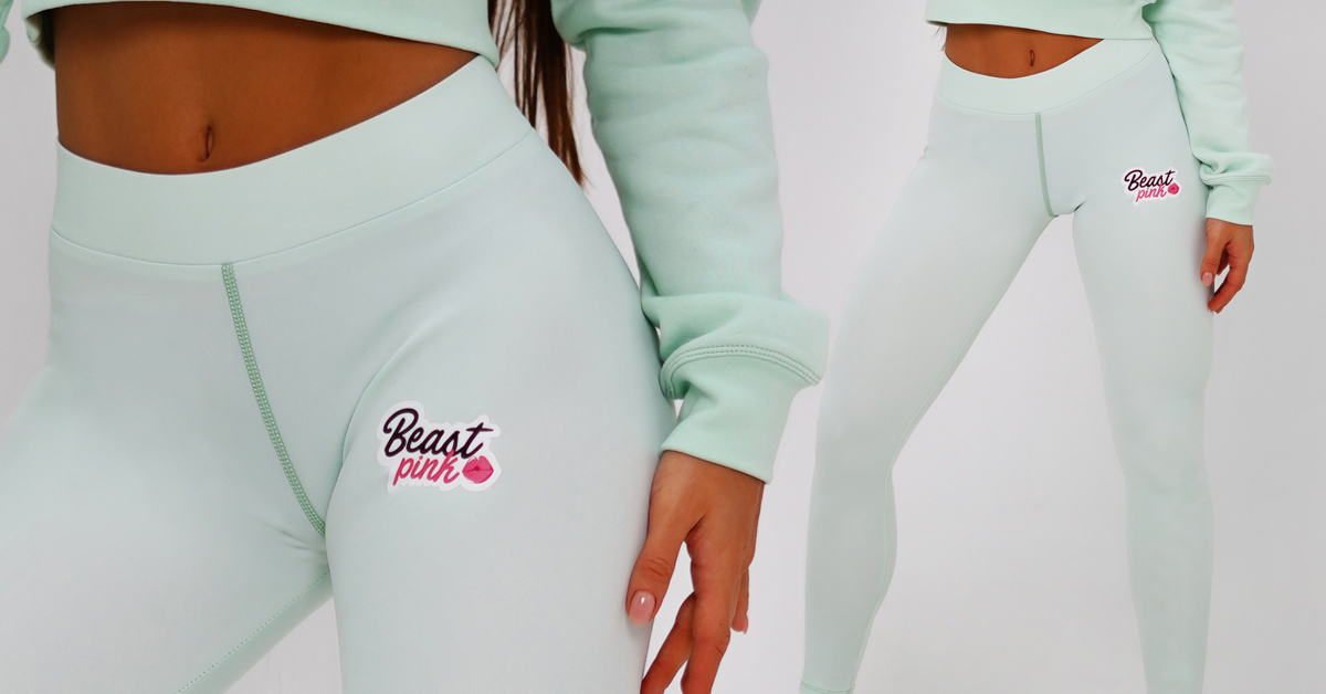 Leggings pour femmes Vert d'eau - BeastPink